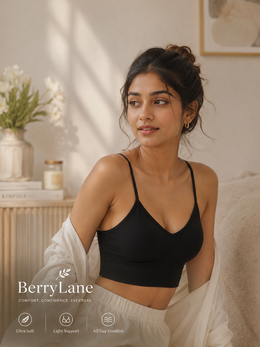 BerryLane Ultra-Soft Everyday Comfort Padded Bra (pack of 2)